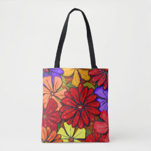 Blumen & Blätter #3 Tasche