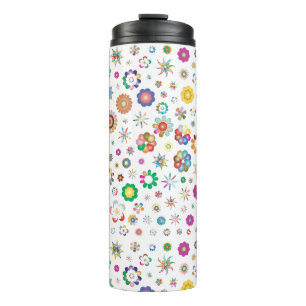 Blumen Blume Frühling Sommer bunte Kunst Thermosbecher
