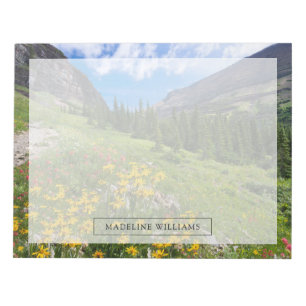 Blumen   Blume Montana Notizblock