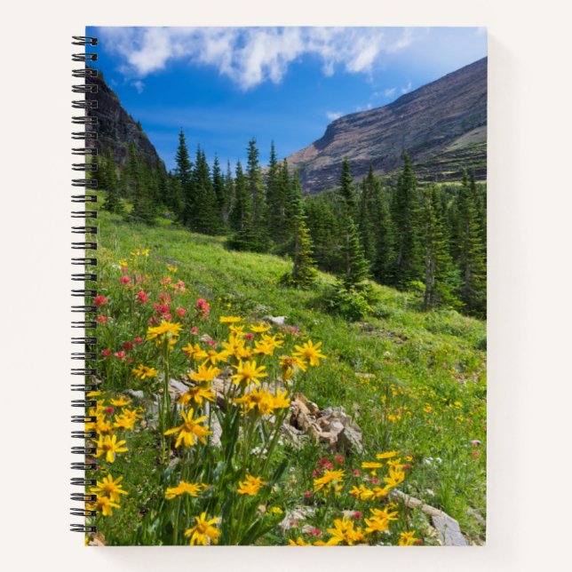 Blumen | Blume Montana Notizbuch (Vorderseite)