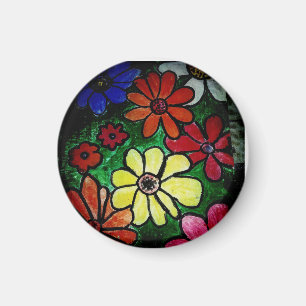 Blumen Blumenkraft Blüte Magnet