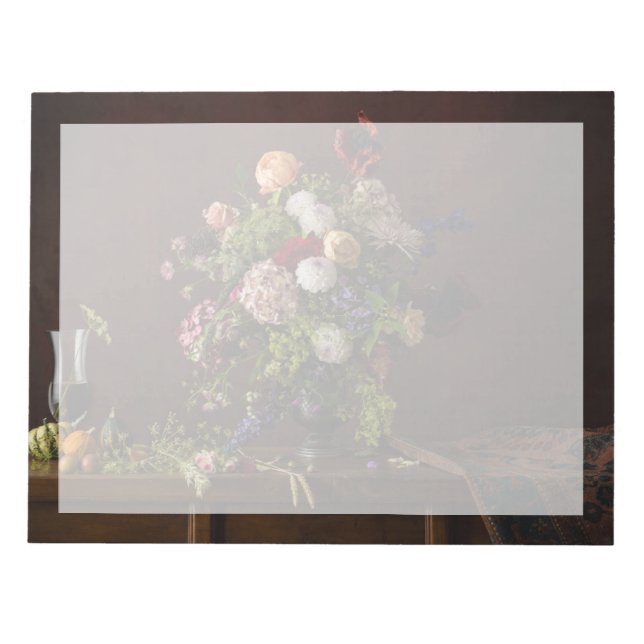 Blumen | Blumenordnung Notizblock (Vorderseite)