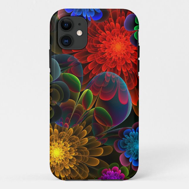 "Blumen-Blumenstrauß " Case-Mate iPhone Hülle (Rückseite)