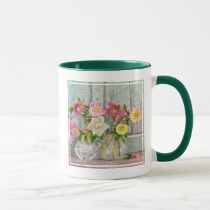 Blumen Bohrlöcher in Vasen Tasse