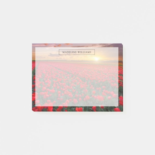 Blumen | Botanischer Garten Holland Post-it Klebezettel (Vorderseite)