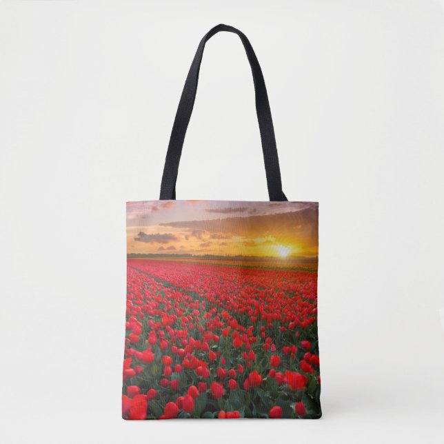 Blumen | Botanischer Garten Holland Tasche (Vorderseite)