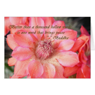 Blumen-Buddha-Vers