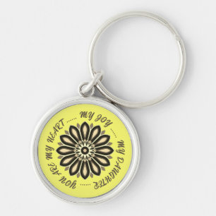 BLUMEN BUNTE GESCHENKE FÜR MAMA VATER SCHWESTER SO SCHLÜSSELANHÄNGER