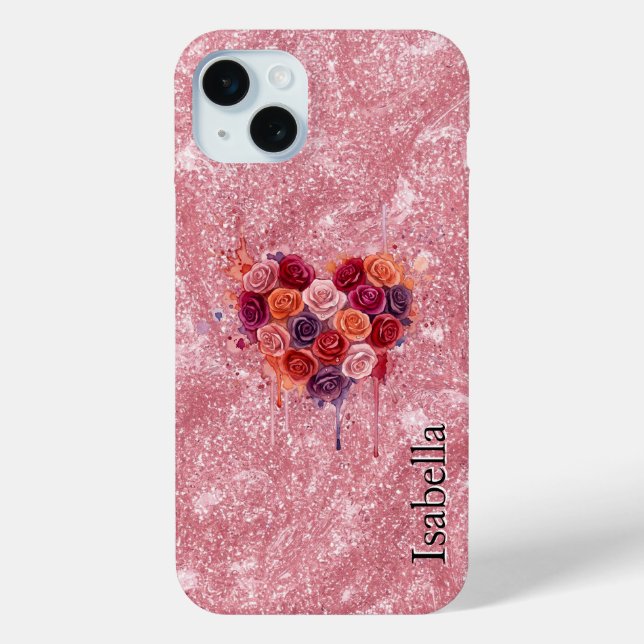 Blumen Case-Mate iPhone Hülle (Rückseite)