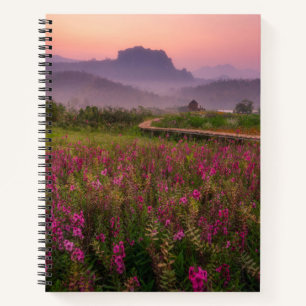 Blumen Chiang Dao, Chiang Mai, Thailand Notizbuch