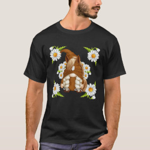 Blumen-Daisy-Blume-Sommer-Grafik für Pferdemutter T-Shirt