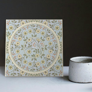 Blumen-Daisy-Muster von William Morris Fliese