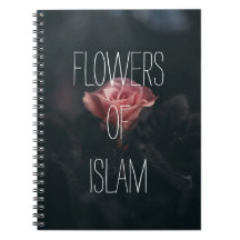 Blumen des Islam Notizbuch Muslimah islamisches Ge