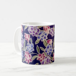 Blumen-Design-Tasse Kaffeetasse