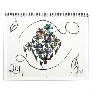 Blumen-Edelsteine Kalender