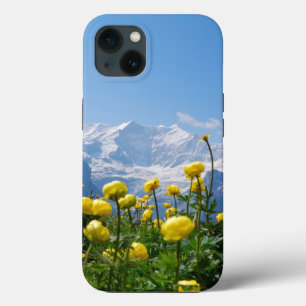 Blumen   Eiger Monch Schweizer Alpen Case-Mate iPhone Hülle