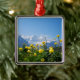 Blumen | Eiger Monch Schweizer Alpen Ornament Aus Metall (Baum)