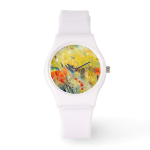 Blumen-Einfluss II Armbanduhr