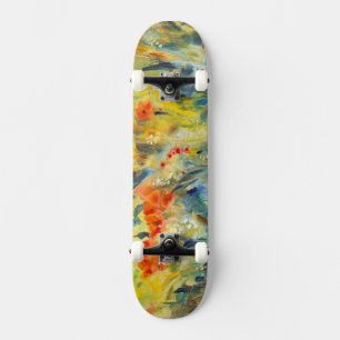 Blumen-Einfluss II Skateboard