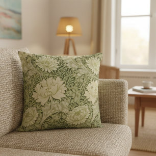 Blumen Elegante William Morris Kunst Kissen