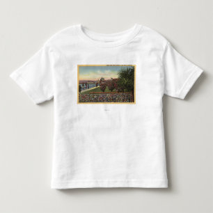Blumen entlang Ostozean-Allee Kleinkind T-shirt