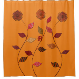 Blumen Fall Duschvorhang