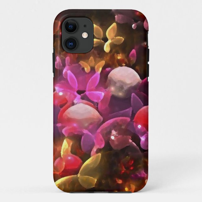 blumen fantasia_iphone Case-Mate iPhone hülle (Rückseite)