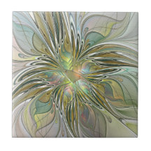 Blumen-Fantasie Moderne Fraktal-Kunst-Blume mit Go