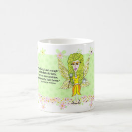Blumen-Fee Kaffeetasse