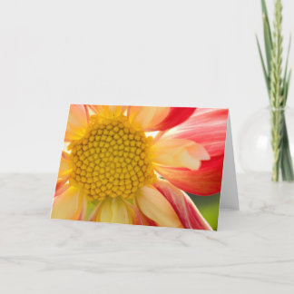 Blumen-Feuergrußkarte Karte