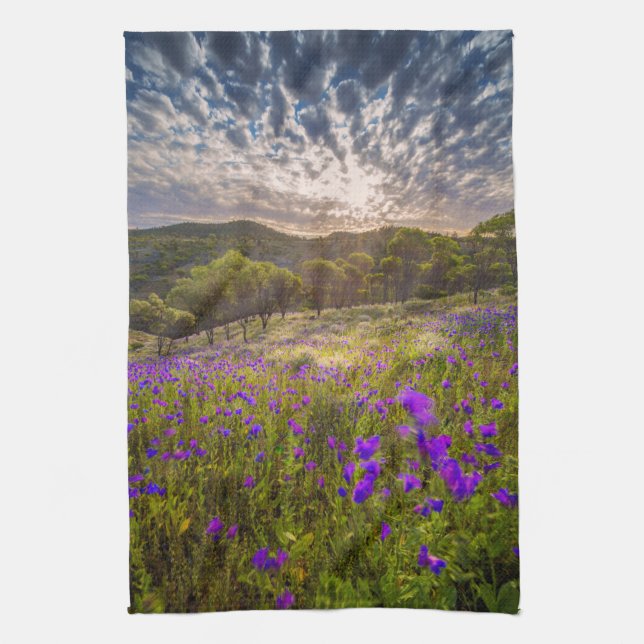 Blumen | Flinders Ranges Australien Geschirrtuch (Vertikal)