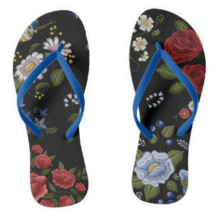 Blumen Flip Flops