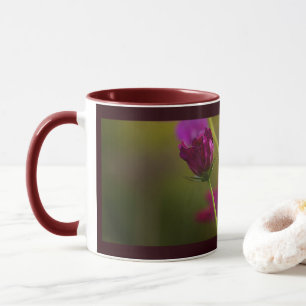 Blumen-Foto-Tasse Tasse