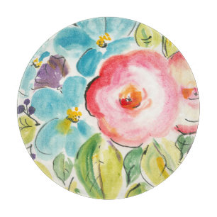 Blumen-Freude II Schneidebrett