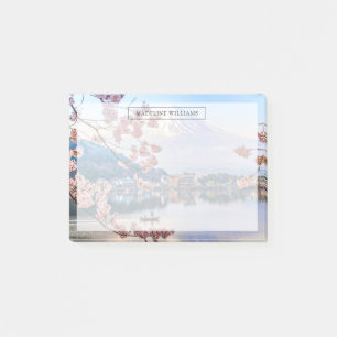 Blumen Frühjahrskirsche blüht Japan Post-it Klebezettel