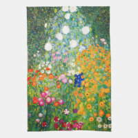 Blumen-Garten-Küchen-Tuch Gustav Klimt