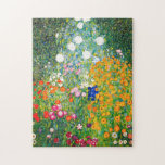 Blumen-Garten-Puzzlespiel Gustav Klimt<br><div class="desc">Blumen-Gartenpuzzlespiel Gustav Klimt. Ölmalerei auf Leinwand ab 1907. Abgeschlossen während seiner goldenen Phase, ist Blumen-Garten eine von Klimts berühmtesten Landschaftsmalereien. Die Sommerfarbexplosion weiter in dieser Arbeit mit einer schönen Mischung der orange, roten, lila, blauen, rosa und weißen Blüten. Ein großes Geschenk für Fans von Gustav Klimt, von Kunst nouveau, von...</div>