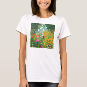 Blumen-Garten-T - Shirt Gustav Klimt