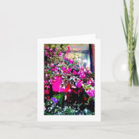 Blumen-Geschäft in der