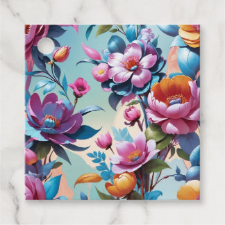 Blumen Geschenkanhänger