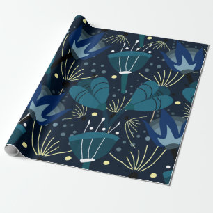 Blumen Geschenkpapier
