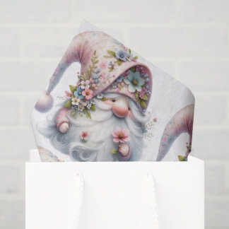 Blumen-Gnom-Seidenpapier-Set Seidenpapier