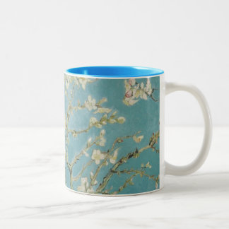 Blumen Gogh Niederlassungs-Mandel-Blüten-Natur Zweifarbige Tasse