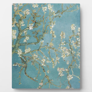 Blumen Gogh Zweige Mandelblüten Natur Fotoplatte