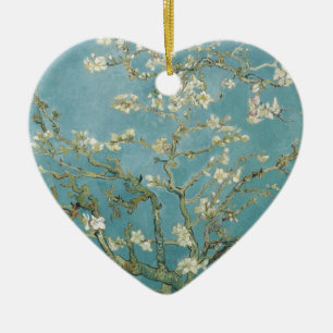 Blumen Gogh Zweige Mandelblüten Natur Keramikornament