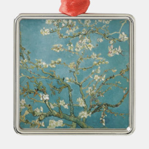 Blumen Gogh Zweige Mandelblüten Natur Ornament Aus Metall