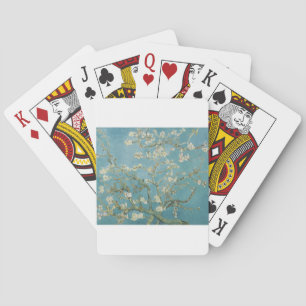 Blumen Gogh Zweige Mandelblüten Natur Spielkarten