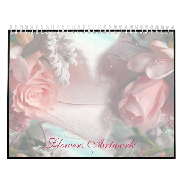 Blumen-Grafik-Kalender Kalender (Titelbild)