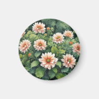 Blumen Grün Elegante Aquarellmalerei