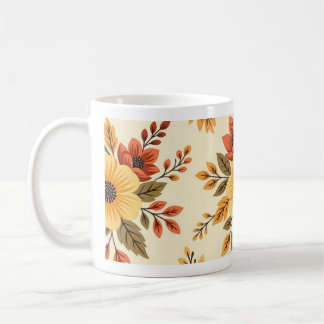 Blumen-Hochzeitsgeschenktasse Kaffeetasse
